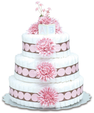 Bloomers Baby Diaper Cake